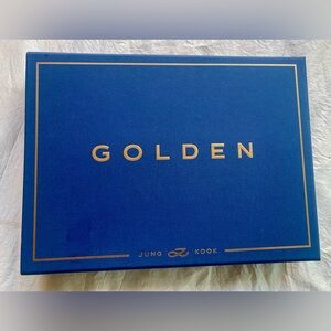JUNGKOOK BTS Album [GOLDEN] substance CD+book+Poster+Sticker(No Photocard)